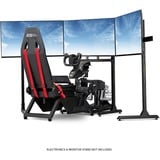 Next Level Racing Flight Simulator gamestoel Zwart/rood