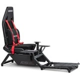 Next Level Racing Flight Simulator racing simulator Zwart/rood