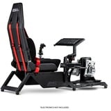 Next Level Racing Flight Simulator racing simulator Zwart/rood