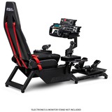 Next Level Racing Flight Simulator racing simulator Zwart/rood