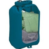 Osprey Dry Sack 12 with Window packsack Blauw, 12 liter