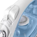 Philips EasySpeed Stoomstrijkijzer GC1740/20 Lichtblauw/wit, Ingebouwde Calc Clean-schuifknop