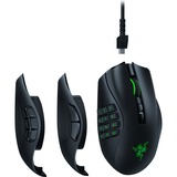 Razer Naga Pro Gaming Mouse Zwart, 20.000 dpi, RGB leds