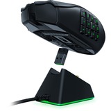 Razer Naga Pro Gaming Mouse Zwart, 20.000 dpi, RGB leds