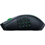 Razer Naga Pro Gaming Mouse Zwart, 20.000 dpi, RGB leds