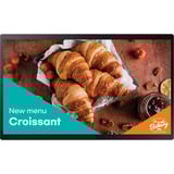 SAMSUNG QBC Standalone FHD Signage 24" Public Display Zwart, 1x HDMI, LAN, Wi-Fi, Bluetooth