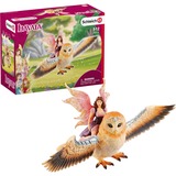 Schleich Bayala - Elfje op glitteruil speelfiguur 70713