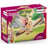 Schleich Bayala - Elfje op glitteruil speelfiguur 70713