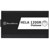 SilverStone HELA 1200R Platinum, 1200W voeding  Zwart, 7x PCIe, Kabel-Management