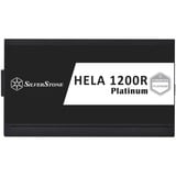SilverStone HELA 1200R Platinum, modulaire 1200 watt voeding  Zwart, 6x PCIe