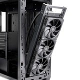 SilverStone  server behuizing Zwart | 2x USB-A | 1x USB-C