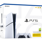 Sony PlayStation 5 Slim 1 TB + 2 controllers game console 
