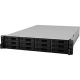 Synology RackStation RS3621RPxs nas Zwart/grijs, 4x LAN, USB 3.0