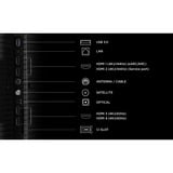 TCL 65QLED810L Smart TV 65" Ultra HD QLED Zwart, 4x HDMI, USB-A, LAN, WiFi, BlueTooth