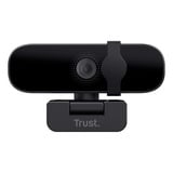Trust Tanor - Full HD Webcam Zwart,  Ingebouwde microfoon | privacy sluiter
