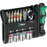 Wera Tool-Check Modular Set Imperial 1, 50‑delig bitset Zwart/groen