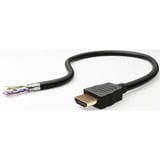 goobay Ultra High-Speed HDMI 2.1 kabel met Ethernet Zwart, 3 meter