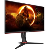 AOC Q27G2S/EU 27" Gaming Monitor Zwart/rood, 2x HDMI, 1x DisplayPort
