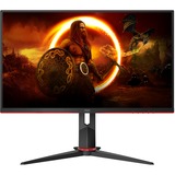 AOC Q27G2S/EU 27" Gaming Monitor Zwart/rood, 2x HDMI, 1x DisplayPort