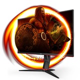 AOC Q27G2S/EU 27" Gaming Monitor Zwart/rood, 2x HDMI, 1x DisplayPort