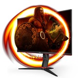 AOC Q27G2S/EU 27" Gaming Monitor Zwart/rood, 2x HDMI, 1x DisplayPort