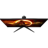 AOC Q27G2S/EU 27" Gaming Monitor Zwart/rood, 2x HDMI, 1x DisplayPort