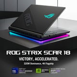 ASUS ROG Strix SCAR 18 G835LXG-TQ378W 18"  gaming laptop Zwart | Ultra 9 290HX+ | RTX 5090 | 64 GB | 4 TB SSD
