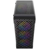 Antec VX320 ARGB midi tower behuizing Zwart | 3x USB-A | Tempered Glass