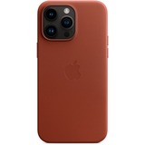 Apple Leren hoesje met MagSafe voor iPhone 14 Pro Max - Omber telefoonhoesje bruin