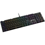 Canyon Cometstrike GK-55 RGB mechanisch gaming toetsenbord Zwart, US lay-out (QWERTY), Cherry MX Red, 100%