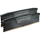 Corsair 64 GB DDR5-6400 Kit werkgeheugen Zwart, CMK64GX5M2B6400C32, Vengeance, XMP