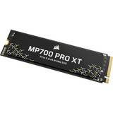 Corsair MP700 PRO XT 2 TB SSD Zwart, PCIe Gen5 x4 NVMe 2.0, M.2 2280, 3D TLC NAND