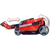 EINHELL Accu Grasmaaier RASARRO 36/42 (2x5,2Ah) Rood/zwart, 2x 5.2 Ah PXC accu's en 1x DUO-lader inbegrepen
