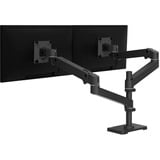 Ergotron LX Pro Dual Stacking Arm monitorarm Zwart
