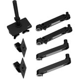 Ergotron LX Pro Dual Stacking Arm monitorarm Zwart