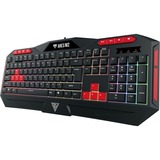 GAMDIAS ARES M2 3 in 1 Gaming Combo, desktopset Zwart (mat), US lay-out, Membraam, RGB leds, 1200 - 3200 dpi