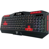 GAMDIAS ARES M2 3 in 1 Gaming Combo, desktopset Zwart (mat), US lay-out, Membraan, RGB leds, 1200 - 3200 dpi