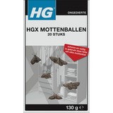 HG HGX mottenballen 20 stuks insecticide