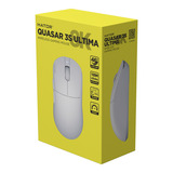 Hator Quasar 3S ULTIMA 8K Wireless gaming muis Wit, 30 000 dpi, 2.4 GHz / Bluetooth / USB