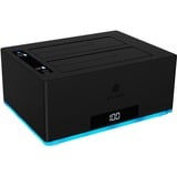ICY BOX IB-127CL-U3 Dockingstation voor 2x HDD/SSD met clone functie RGB
