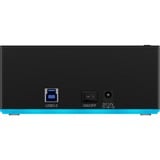 ICY BOX IB-127CL-U3 Dockingstation voor 2x HDD/SSD met clone functie RGB