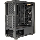 Inter-Tech A-3401 Chevron Tower-behuizing Zwart | Window-kit | USB 3.0