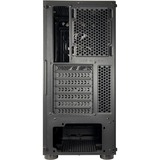 Inter-Tech A-3401 Chevron Tower-behuizing Zwart | Window-kit | USB 3.0