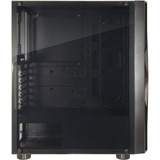 Inter-Tech A-3401 Chevron Tower-behuizing Zwart | Window-kit | USB 3.0