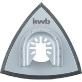 KWB Houderplaat, Delta-hechtpad, geperforeerd, 93mm steunschijf