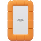 LaCie Rugged Mini 1 TB externe SSD Oranje/zilver, USB-C 3.2 Gen 2x2 (20 Gbit/s)