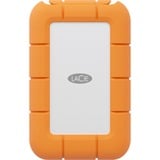 LaCie Rugged Mini 1 TB externe SSD Oranje/zilver, USB-C 3.2 Gen 2x2 (20 Gbit/s)