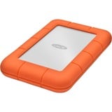 LaCie Rugged Mini, 1 TB externe harde schijf Zilver/oranje, USB 3.0