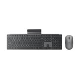Lenovo 700 Modern Multi-Device Wireless Combo, desktopset Grijs, US lay-out, 4000 DPI, 2.4 GHz, BT 5.3, USB-A