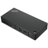 Lenovo ThinkPad Universal USB-C Dock Refurbished dockingstation Zwart
